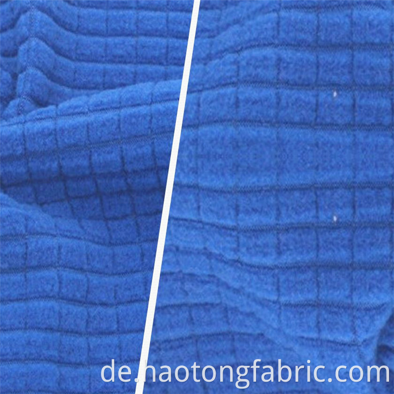 Breathable Knitting Fleece Brushed Dyed Fabrics
